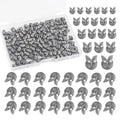 Split Shot Fishing Weights Sinkers,100pcs Removable Split Shot Fishing Line Sinkers Round Clip On Weights for Freshwater Saltwater Fishing - size: 1g-100pcs