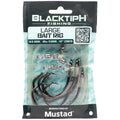 Mustad BlacktipH Live Bait Rig, Demon Wide Gap Circle Hook, Premium fluorocarbon Leader, Premium Rosco Swivel - size: Large