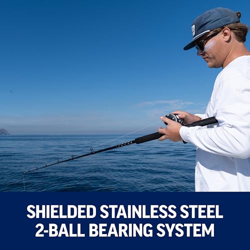 PENN Rival Level Wind Conventional Fishing Reel - size: 15 - Line Counter, style: Old Model
