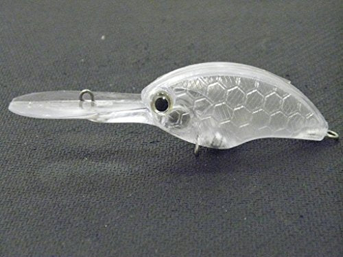 Blank Unpainted Minnow Crankbait Topwater Lipless Jerkbait Fishing Lures - color: UPC733