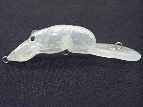 Blank Unpainted Minnow Crankbait Topwater Lipless Jerkbait Fishing Lures - color: UPC41