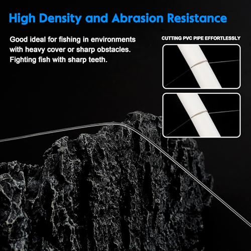 Fishing Leaders Fishing Fluorocarbon Wire Leader Line with Crane Swivels and Snap 20-50LB Fluorocarbon Leader Connector Tackle Lures Rigs or Hooks Fishing Leader Line for Saltwater Freshwater - size: 30lb-9" 12pcs