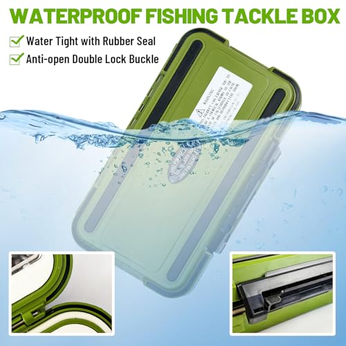 Fishing Accessories Kit Organized Fishing Tackle Box Included Hooks, Sinkers Weights, Rubber Bobber, Jigs, Beads, Swivels Snaps, Fishing Gear Kit - color: 306pcs