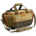 Fishing Tackle Box Bag - Fishing Bags for Saltwater or Freshwater (#Khaki) Fishing Tackle Bags - Padded Shoulder Strap - Tackle Bag for 3600 3700 Tackle Box - color: Khaki-Large (20"L*11.8"W*9.8"H)