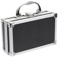 DOITOOL Aluminum Alloy Toolbox Portable Tool Storage Box Organizer with Large Capacity and Reinforced Handle for Tools and Accessories 7 X 7 X 7 Inches