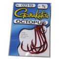 Sportsman Supply Inc. Gamakatsu Octopus Hook-10 Per Pack - color: Red, size: 12