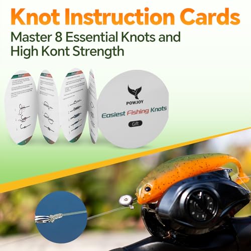 Monofilament Fishing Line with Knot Guide Card, Tangle-Free Snap Ring for No More Mess, Low Memory Smooth Casting Nylon Mono String, 15/20/30/50/80LB, 220-1050 Yards - color: Clear, size: 30LB 150Yards