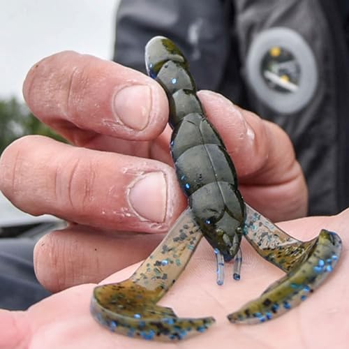 Strike King Rage Tail Craw - color: Candy Craw, size: 4 inch