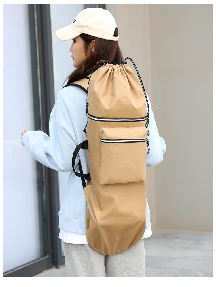 Skateboard Bag, Waterproof Oxford Cloth Skateboard Backpack for Outdoor Sports Gear Accessories - size: Small Size
