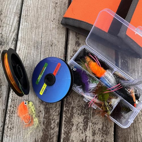 2PACK- Aventik Fly Fishing Tippet Leaders Fishing Line Two-Color High Visibility European Nymph Bite Indicator 4.8LB-13.7LB 30m/Spool