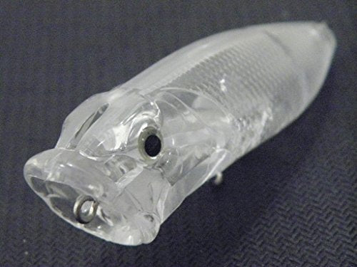 10 Blank Unpainted Minnow Crankbait Topwater Lipless Jerkbait Fishing Lures V3 - color: UPT605P10
