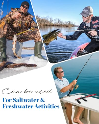 Fish Hook Remover Tool, Aluminum Fishing Hook Remover Extractor 13.6in - color: Camouflage