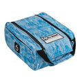 6th Sense – Bait Bag – Soft Plastic Storage Bag – Holds 15 to 20 Packs – Tackle Organizer – Clear Label Window - color: Inshore - Blue