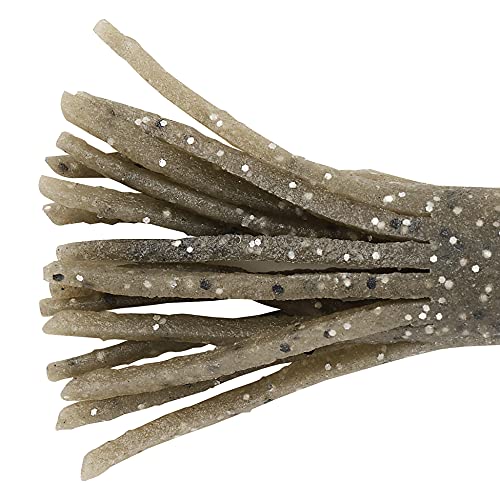 Berkley PowerBait MaxScent Tube Fishing Soft Bait - color: Smoke Silver, size: 3 1/2"