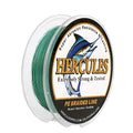 HERCULES Cost-Effective Super Strong 4 Strands Braided Fishing Line 6LB to 100LB Test for Salt-Water, 109/328 / 547/1094 Yards (100M / 300M / 500M / 1000M), Diam# 0.08MM - 0.55MM, Hi-Grade - color: Green, size: 6LB(2.7KG)-0.08MM-109YDS(100M)