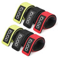 DONQL Fishing Pole Straps Belt Fishing Rod Ties Stretchy Rod Straps Fishing Rod Belt Holders for Casting Rods (3Colors,6Pcs) - color: 3 Colors