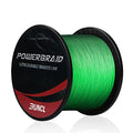 RUNCL PowerBraid Fishing Line 4/8/9 Strands, Braided Fishing Line 300/500/1000Yds - Seamless Weaving Tech, Enhanced Coating Tech, Zero Stretch, High Sensitivity, Smaller Diameter - Braid Line 15-115LB - color: Hi-Vis Green, size: 15LB-500yds(4 Strands)