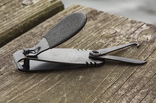 Smith’s 51213 RegalRiver Fishing Line Clippers - Cutters, Pick, Cutting Knife, Lure Turner - Tacklebox Tool - Anti-Corrosion - Small, Lightweight, Portable