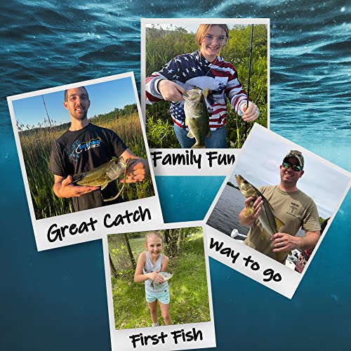 DELONG LURES: Weedless Fishing Lures 9" Pre-Rigged Fishing Worms - Weedless Bass Fishing Lures, Prerigged Soft Plastic Worm Fishing Lures for Bass, Pike, Bass Lures Baits Tackle - color: Rigged Variety