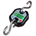Digital Hanging Scales Portable Heavy Duty Crane Scale 150 kg 300 lb 2 AAA Batteries(Not Included) (Black) - color: Black