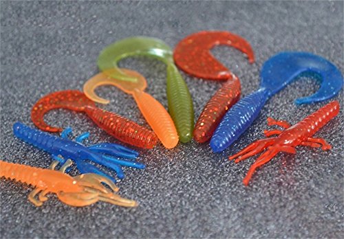 275pcs Fishing Lure Set Including Frog Lures Soft Fishing Lure Hard Metal Lure VIB Rattle Crank Popper Minnow Pencil Metal Jig Hook for Trout Bass Salmon with 1 Tackle Box