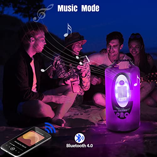 Qoolife Dry Bag Waterproof with Solar Bluetooth Speaker & Light - 10L/20L Roll Top Dry Sack Keeps Gear Dry for Men Women Kayaking, Beach, Rafting, Boating, Hiking, Camping and Fishing - color: Grey with BT Speaker, size: 20L