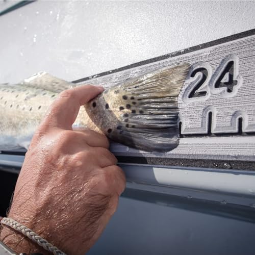 | Fish Ruler | SeaDek | 48 inch Fish Measurement Tool | Perfect for Boats and Kayaks | Cool Gray/Storm Gray - color: Cool Gray/Storm Gray