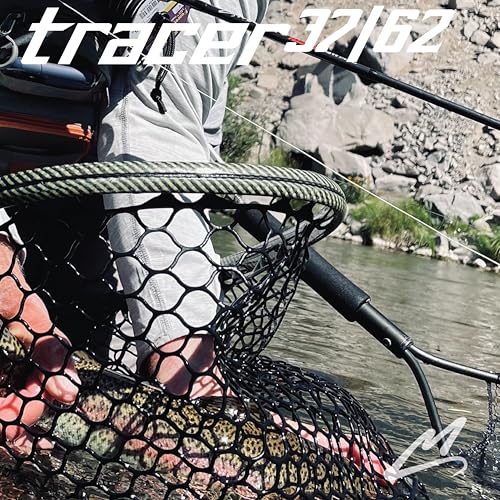 MAVRK USA Fly Fishing Line | Euro Nymph & Floating Lines | Level ESN Mono & Weight Forward Designs | High Visibility, Low Stretch, Freshwater Trout - color: Tracer 62, size: Micro