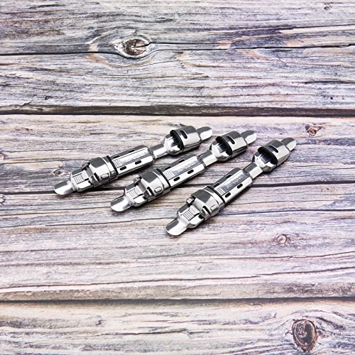 Create Idea 6-Piece Fishing Rod Reel Holder - Stainless Steel Reel Seat Clip - Durable Deck Fishing Accessory