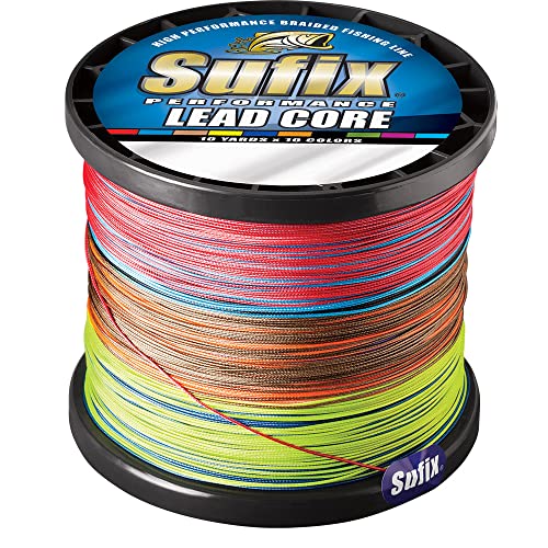 Sufix Performance Lead Core Fishing Line - 600 Yds - 10 Color Sequence