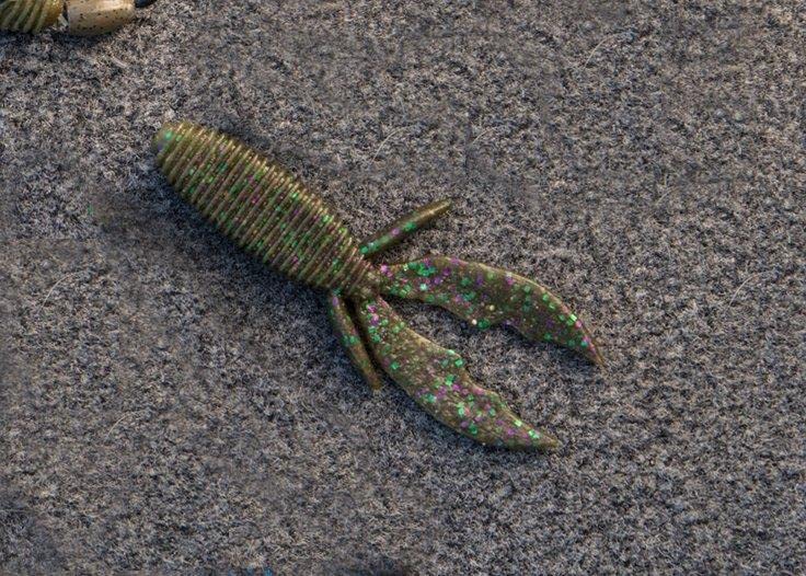 Berkley PowerBait MaxScent Creature Hawg - color: Rusty Craw