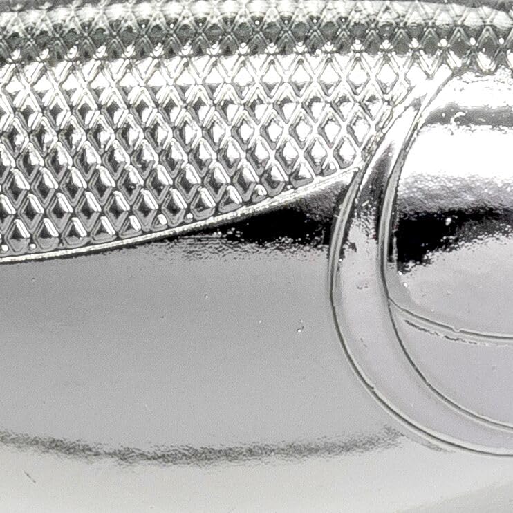 Lew's Mach Baits Patroller Propeller Bait Fishing Lure, Topwater Propeller Bait, Rotating Tail Section, Sound Chamber - color: Chrome, size: 3/4 oz
