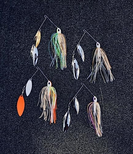 Berkley Power Blade Compact Fishing Spinnerbaits - color: Fire Craw/Gold + Gold, size: 3/8 oz - Colorado Colorado