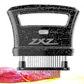 ZXZ Meat Tenderizer Easy to hold large handle | Detachable 48 stainless steel blade | Easy To Use & Clean (Black) - size: Bigger