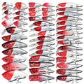 LINGYUE Bass Fishing Lures Kit Set Topwater Hard Baits Minnow Crankbait Pencil VIB Swimbait for Bass Pike Fit Saltwater and Freshwater