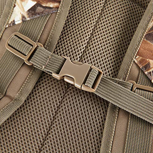 AUSCAMOTEK Camo Backpacks for Hunting Accessories Fishing Hiking Camping Camouflage Bag Small Day Pack for Men - color: Grass Camo