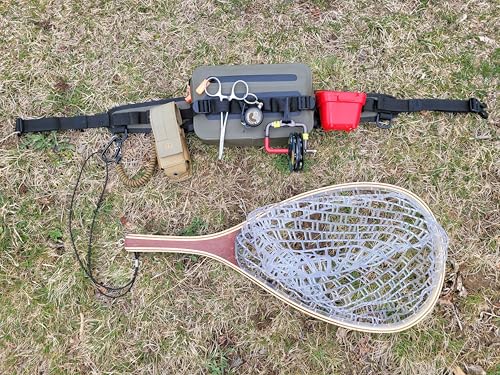 Waterproof Fishing Fanny Pack, Fly Fishing Chest Pack or Waist Pack. Fishing Tackle Bag Small