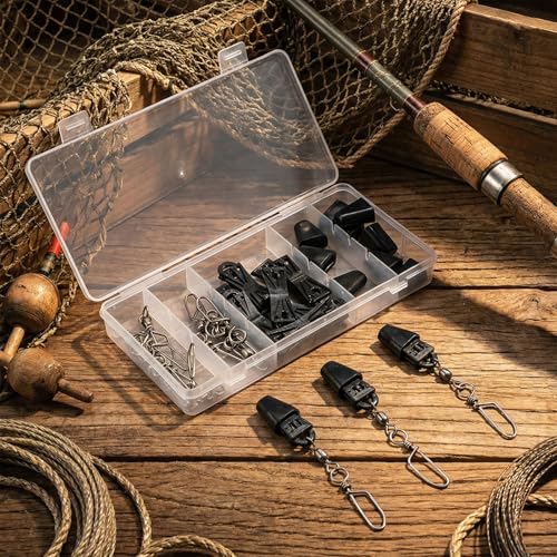 Downrigger Terminal Kit Fishing Boating Accessories Deep Water Trolling Release Kit Marine Downrigger Set with Storage Box Boat Fishing Terminal Tool for Saltwater and Freshwater