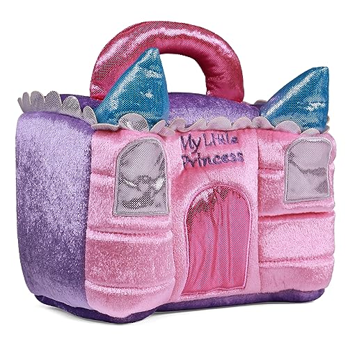 Baby GUND Play Soft Collection, Princess Castle 5-Piece Plush Playset with Rattle, Squeaker and Crinkle Plush Toys, Sensory Toy for Babies and Newborns, 7” - style: Princess Castle