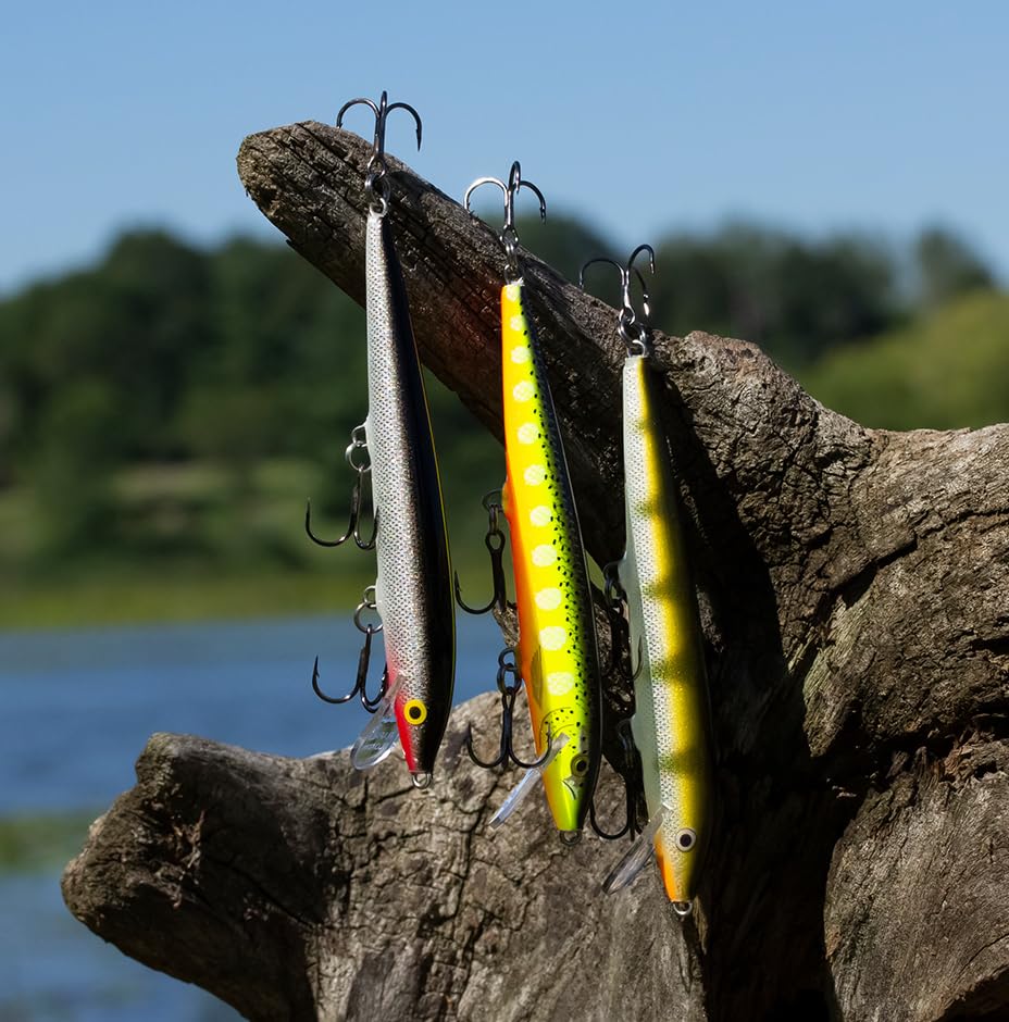 Rapala Original Floater 05 Fishing Lures - color: Metallic Silver, size: Body Length: 3-1/2"