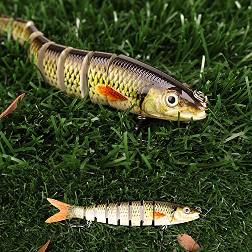 Fishing Lures Set - Multi-Stage Bait, Slow Sinking Bionic Bait for Freshwater & Saltwater Bass - Men's Fishing Gift - color: Multicolor 3