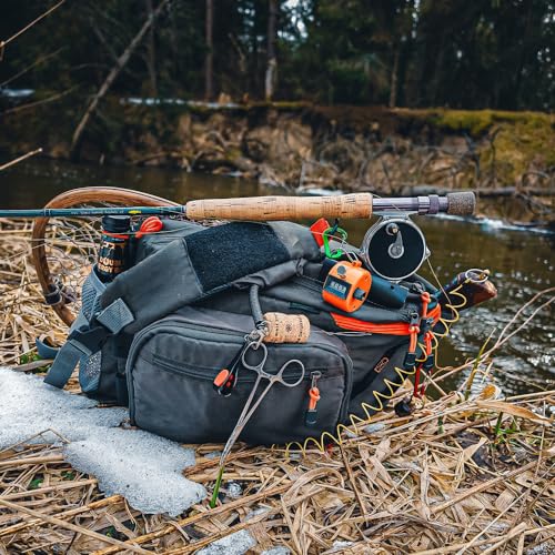 Raprance Fly Fishing Sling Pack Chest Bag Fishing Tackle Storage Shoulder Bag