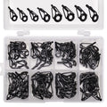 Fishing Rod Repair Kit - Fishing Rod Tips and Guides Replacement Kit With Ceramic Guide Rings - color: rod tips_80pcs