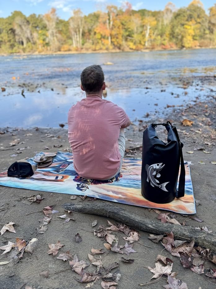 Waterproof Dry Bag 10L/20L Floating Dry Sack for Kayaking Boating Outdoors - size: 20L