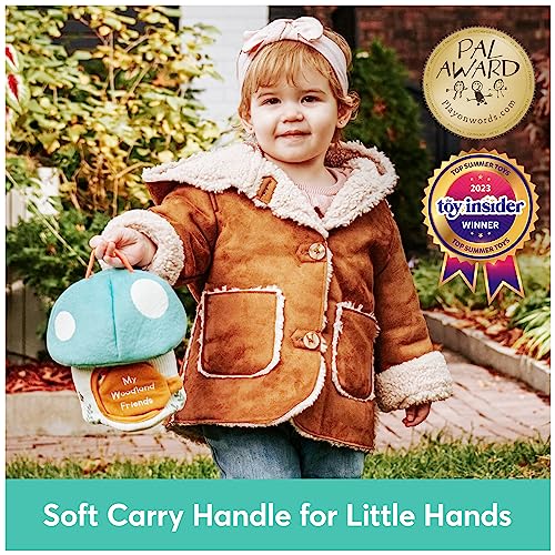 Baby GUND Play Soft My Woodland Friends 5-Piece Plush Playset with Rattle, Squeaker & Crinkle Plush Toys, Sensory Toy for Babies & Newborns, 7.5” - style: Woodland Friends