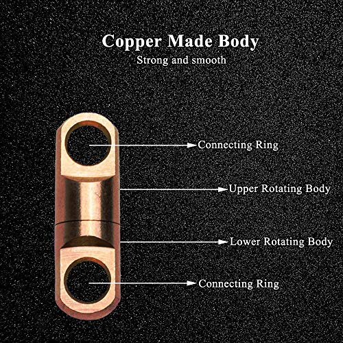 AMYSPORTS High Strength Fishing Bearing Swivels Stainless Fishing Swivel Connectors Copper Barrel Swivels for Saltwater Fishing Freshwater Fishing - size: Size3.5 (200lb) 10 pcs