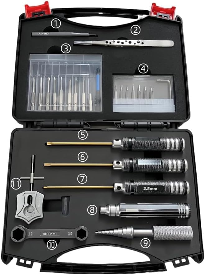 Fishing Reel Maintenance Tool Kit Drum Reel Disassembly Repair Wrench Set | Complete Fishing Reel Maintenance Kit for Disassembly, Repair And Modification Of All Spinning, Baitcasting & Drum Reels