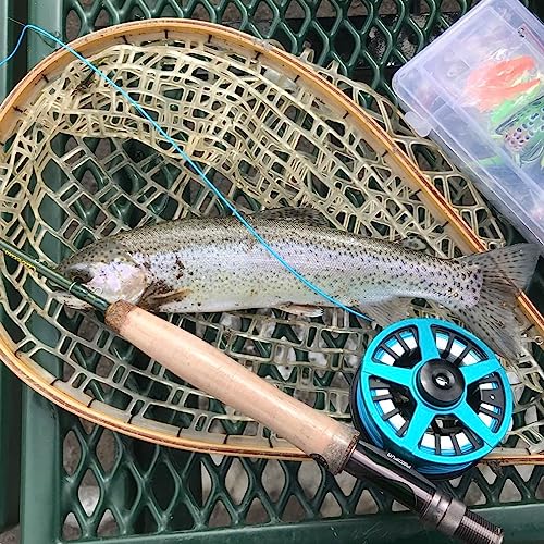 Kylebooker Weight Forward Floating Trout Fly Fishing Line WF3F-WF8 - color: Blue, size: WF6F-100FT