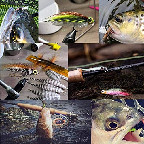 Maxcatch 100pcs Barbless Fly Fishing Hooks for Fly Tying Dry Nymph Wet Shrimp Jig Hook with Mini Box - color: Shrimp&Caddis Pupa Hook(Barbless), size: #20-100pcs
