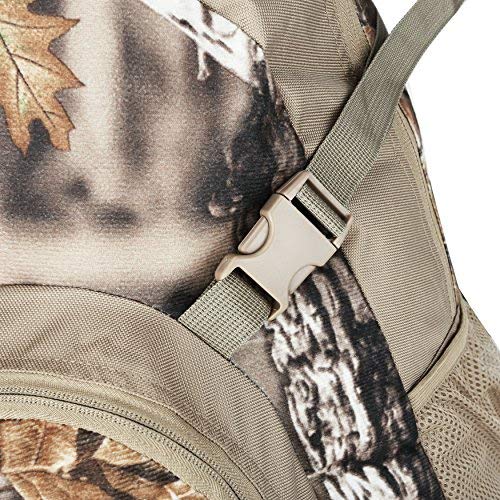 AUSCAMOTEK Camo Backpacks for Hunting Accessories Fishing Hiking Camping Camouflage Bag Small Day Pack for Men - color: Woodland Camo